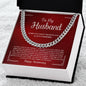 To My Husband | Our Journey | Cuban Link Chain Necklace