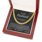 To My Husband | Our Journey | Cuban Link Chain Necklace