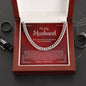 To My Husband | Our Journey | Cuban Link Chain Necklace