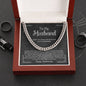 To My Husband | Our Journey | Cuban Link Chain Necklace
