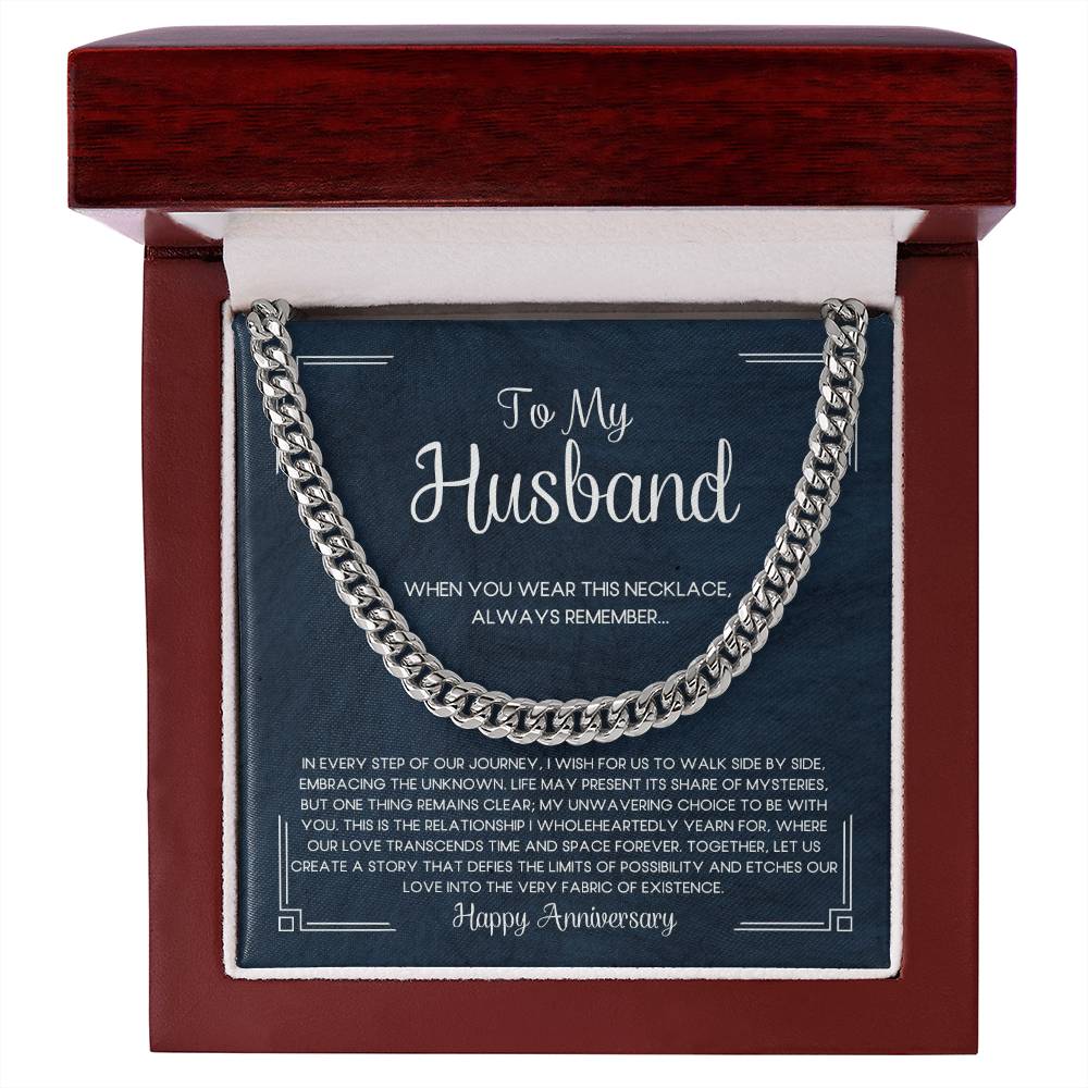 To My Husband | Our Journey | Anniversary Keepsake