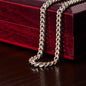 To My Soulmate | Our Story | Cuban Link Chain Necklace