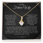 To My Future Wife | I love you | I Promise | Alluring Necklace