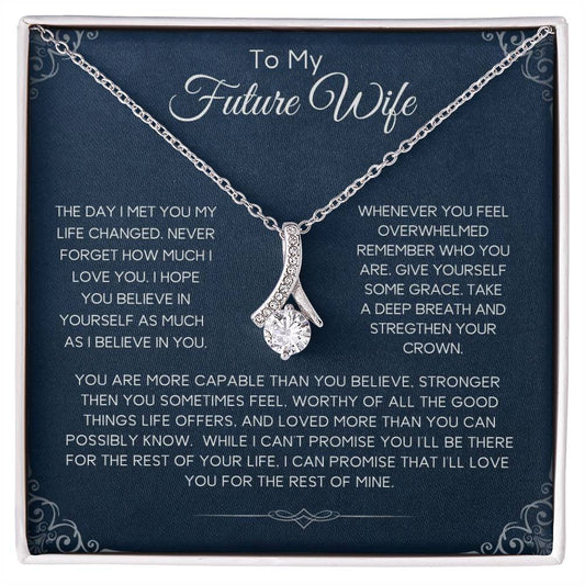 To My Future Wife | I Love You | I Promise | Alluring Necklace