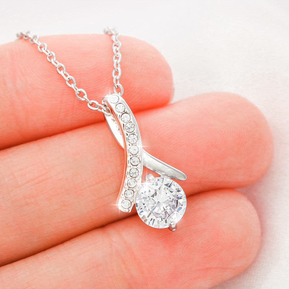 TO MY BONUS DAUGHTER | ETERNAL BOND | ALLURING BEAUTY NECKLACE