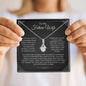 To My Future Wife | I love you | I Promise | Alluring Necklace