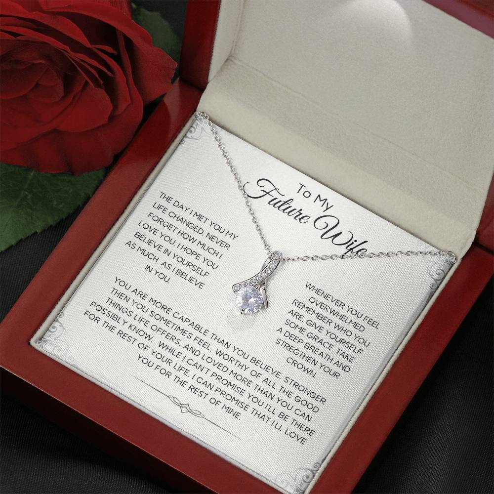 To My Future Wife | I Love You | I Promise | Alluring Necklace