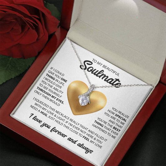 To My Beautiful Soulmate | Realize How Special You Are | Allure Necklace