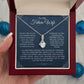 To My Future Wife | I Love You | I Promise | Alluring Necklace