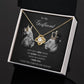 To My Girlfriend I Need You, My Queen | Love Knot Necklace