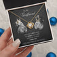 To My Girlfriend I Need You, My Queen | Love Knot Necklace