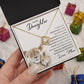 To My Daughter | Believe | Love Knot Necklace