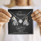 To My Girlfriend I Need You, My Queen | Love Knot Necklace