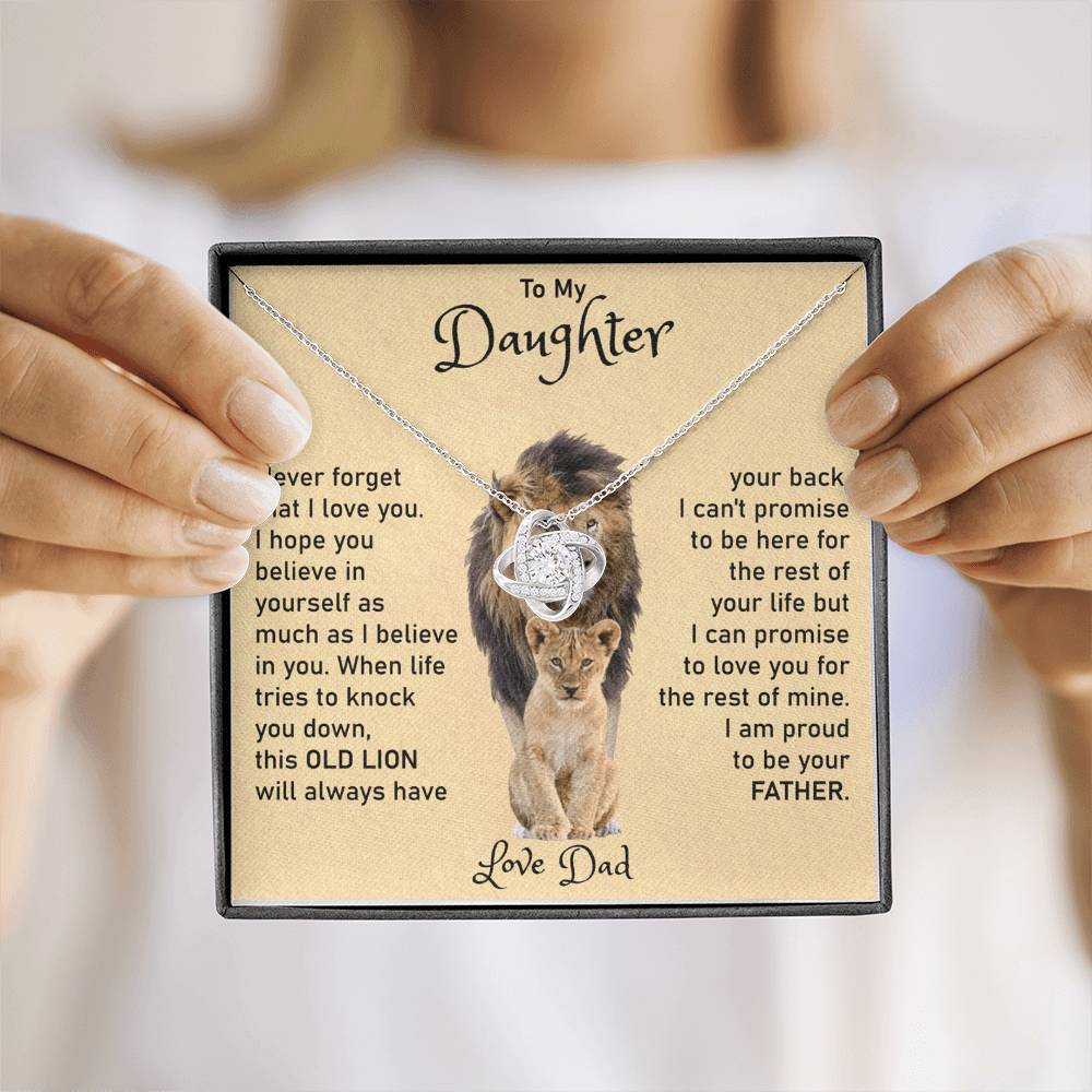 DAUGHTER | PROUD OF YOU | ETERNAL LOVE NECKLACE