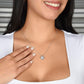 To My Girlfriend I Need You, My Queen | Love Knot Necklace