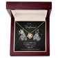 To My Girlfriend I Need You, My Queen | Love Knot Necklace