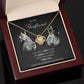 To My Girlfriend I Need You, My Queen | Love Knot Necklace