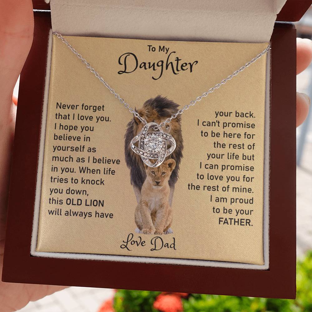 DAUGHTER | PROUD OF YOU | ETERNAL LOVE NECKLACE