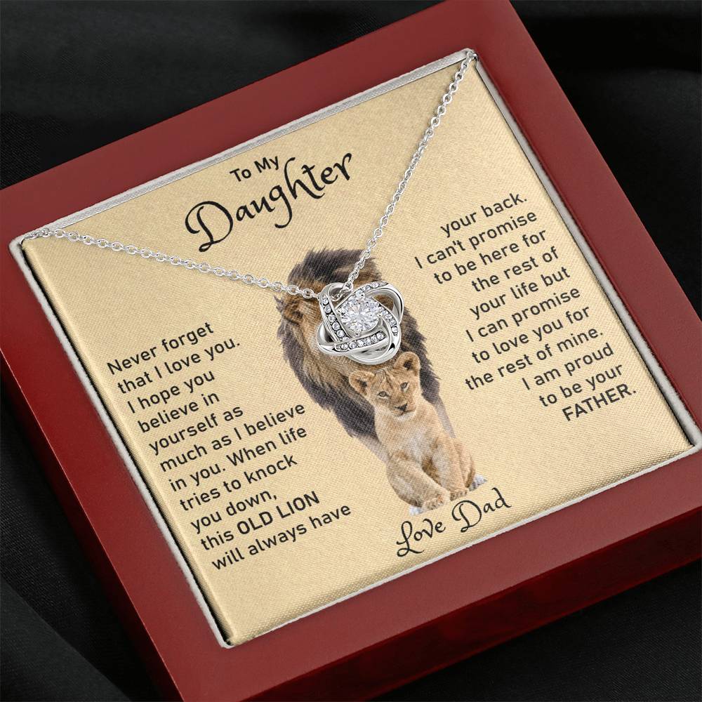 DAUGHTER | PROUD OF YOU | ETERNAL LOVE NECKLACE