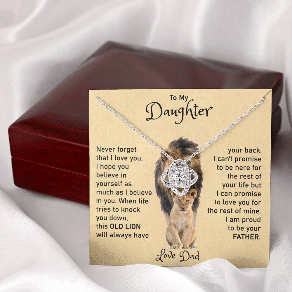 DAUGHTER | PROUD OF YOU | ETERNAL LOVE NECKLACE