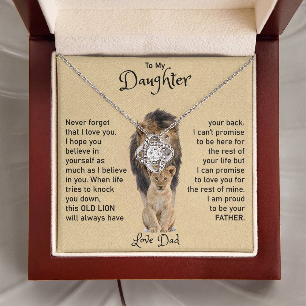 DAUGHTER | PROUD OF YOU | ETERNAL LOVE NECKLACE