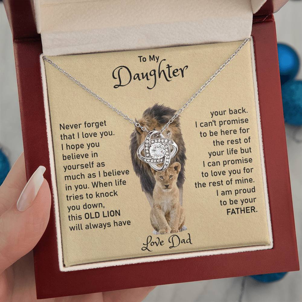 DAUGHTER | PROUD OF YOU | ETERNAL LOVE NECKLACE