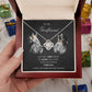 To My Girlfriend I Need You, My Queen | Love Knot Necklace