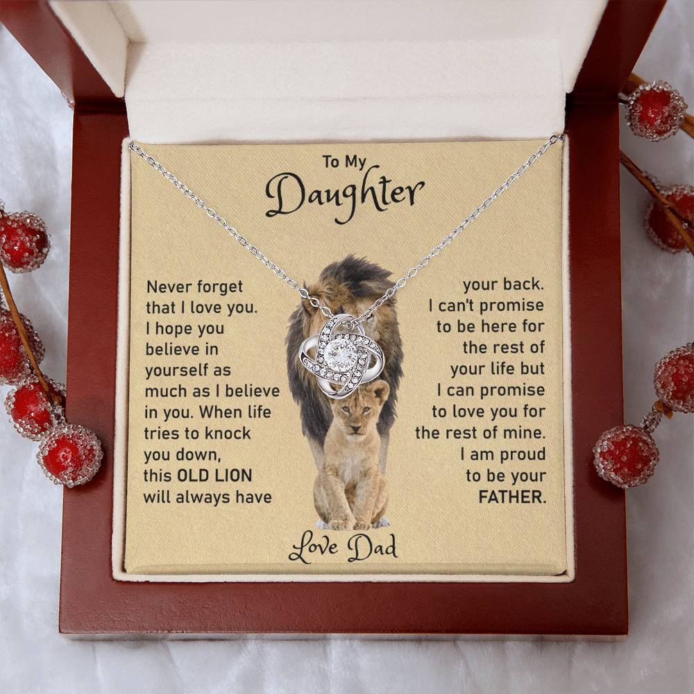 DAUGHTER | PROUD OF YOU | ETERNAL LOVE NECKLACE