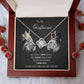 To My Girlfriend I Need You, My Queen | Love Knot Necklace