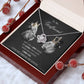 To My Girlfriend I Need You, My Queen | Love Knot Necklace