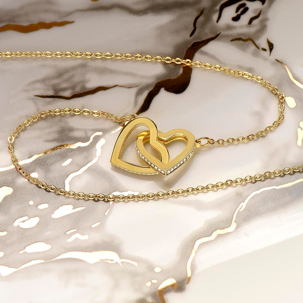 Big Sister Little Sister | Special Bond | Interlocking Heart Necklace