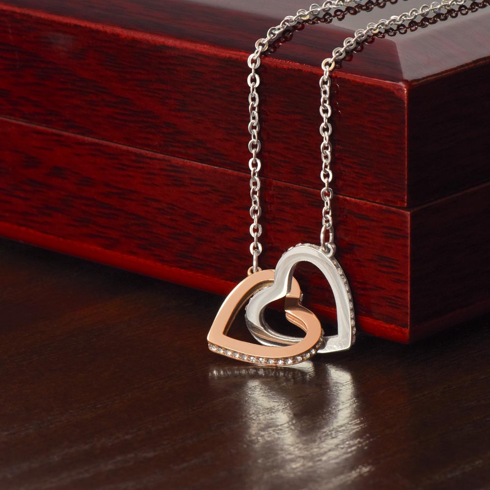 Big Sister Little Sister | Special Bond | Interlocking Heart Necklace