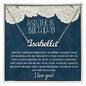 To My Sister | Happy Birthday | So Grateful | Name Necklace
