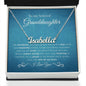 To My Amazing Granddaughter | So Proud | Name Necklace