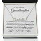 To My Amazing Granddaughter | So Proud | Name Necklace
