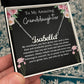 To My Amazing Granddaughter | So Proud | Name Necklace