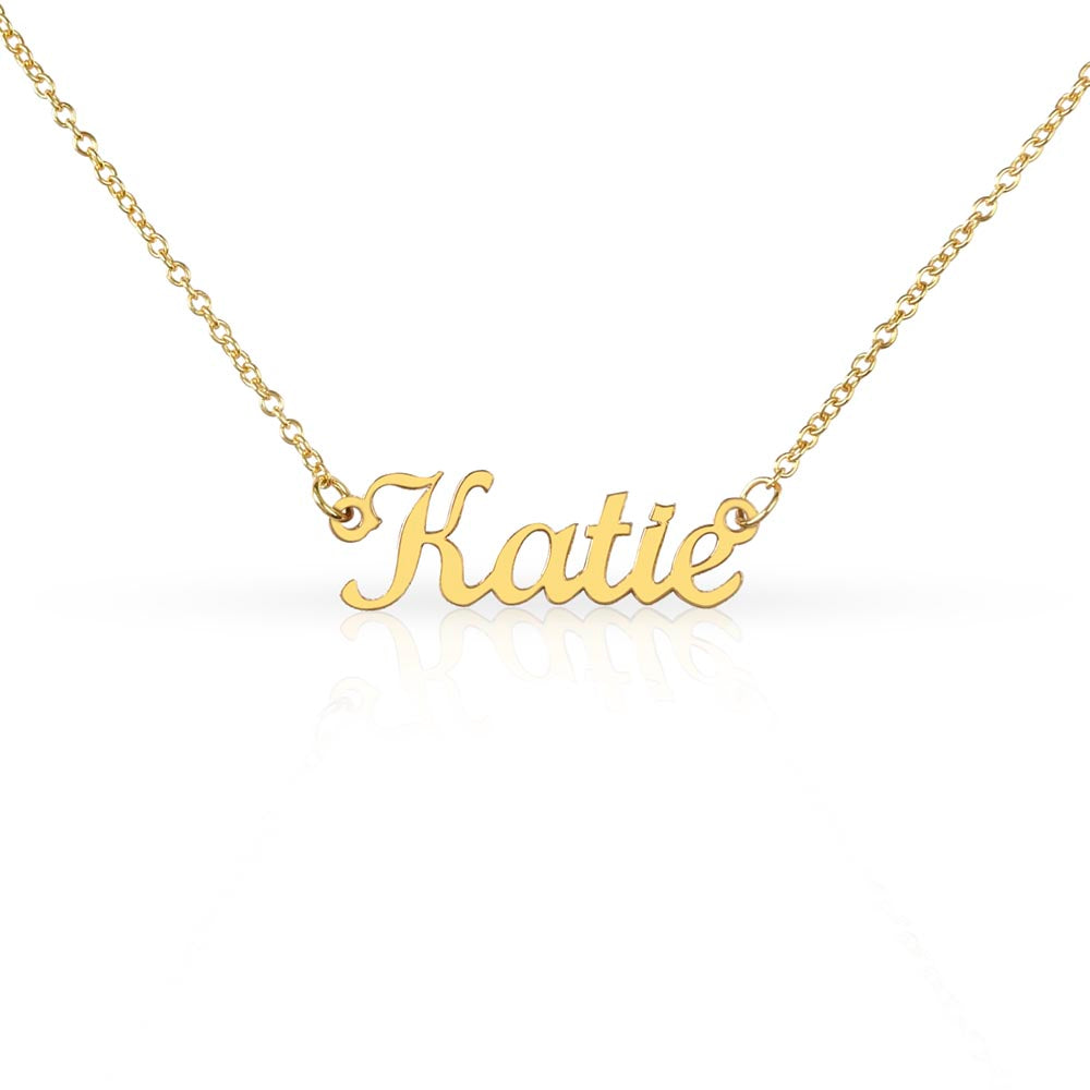 To My Amazing Granddaughter | Remember You Are Loved | Name Necklace