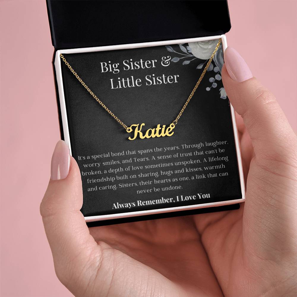 Big Sister, Little Sister | Our Special Bond | Personalized Name