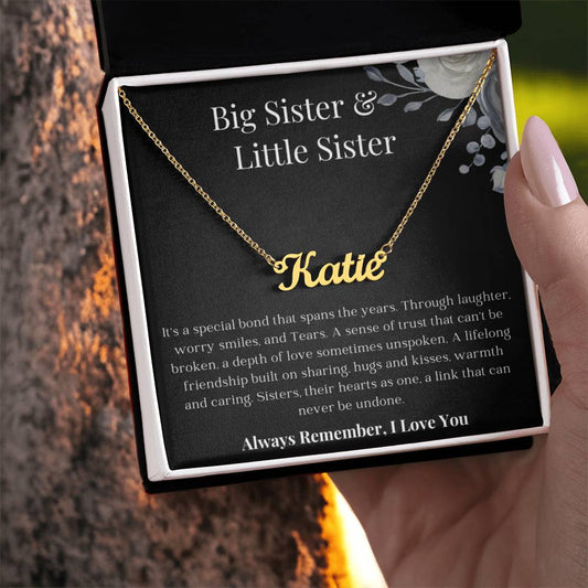 Big Sister, Little Sister | Our Special Bond | Personalized Name