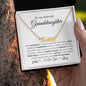To My Amazing Granddaughter | So Proud | Name Necklace