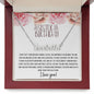 To My Sister | Happy Birthday | So Grateful | Name Necklace