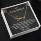 My Beautiful Girlfriend | If I did Anything Right |  Gold Signature Name Necklace