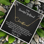 My Beautiful Girlfriend | If I did Anything Right |  Gold Signature Name Necklace