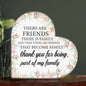 Best Friends Become Family | | Acrylic Keepsake