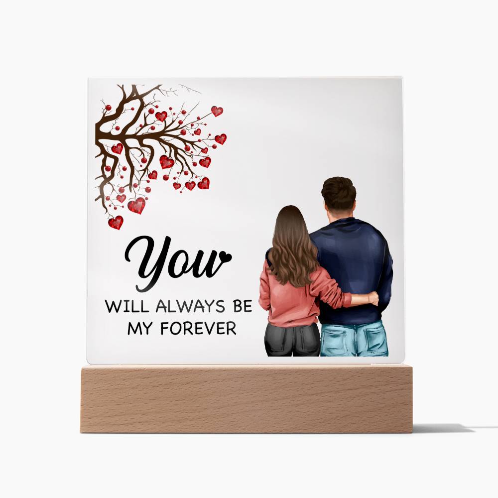 My Forever | Couple Acrylic Keepsake