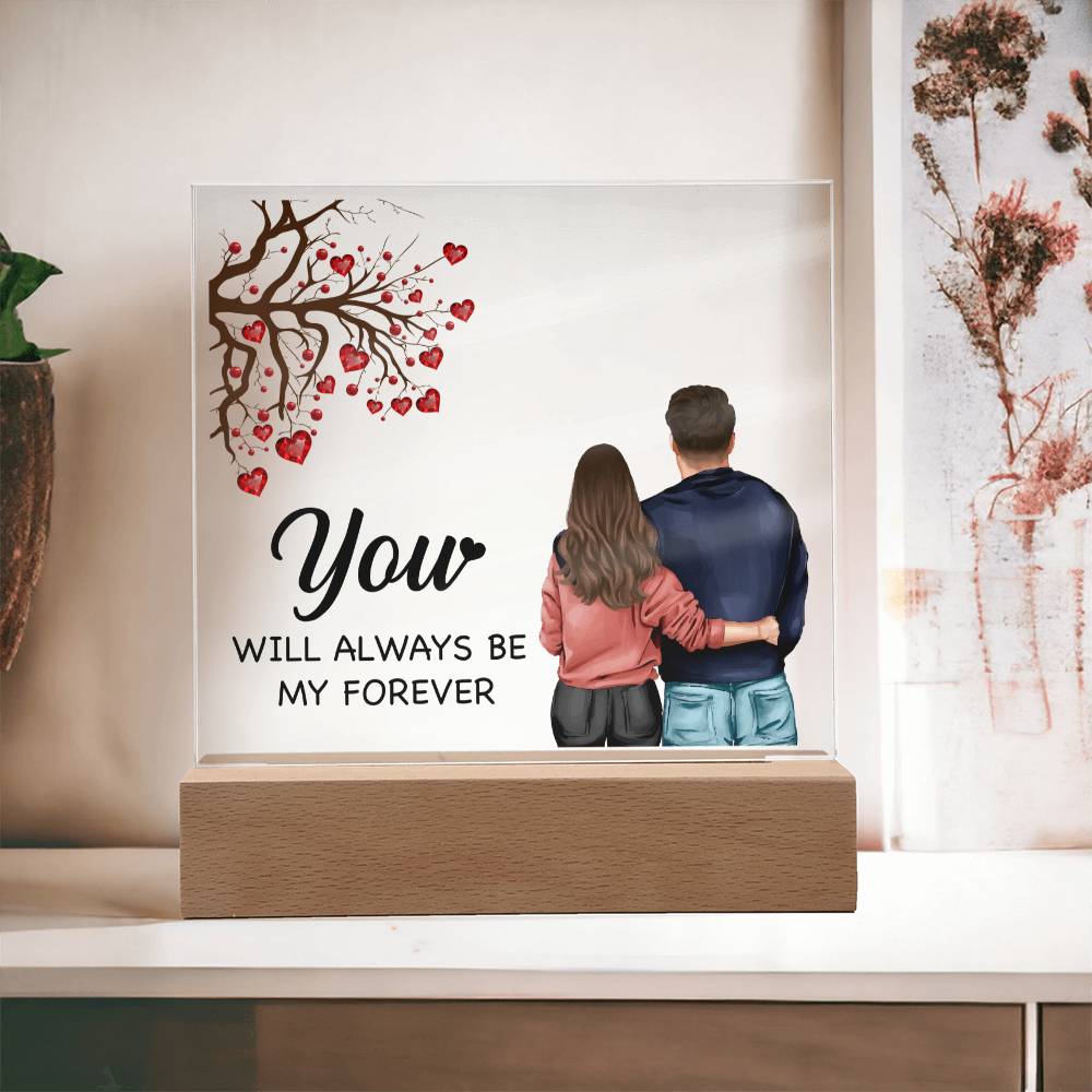 My Forever | Couple Acrylic Keepsake