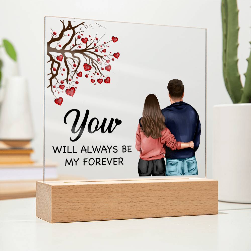 My Forever | Couple Acrylic Keepsake