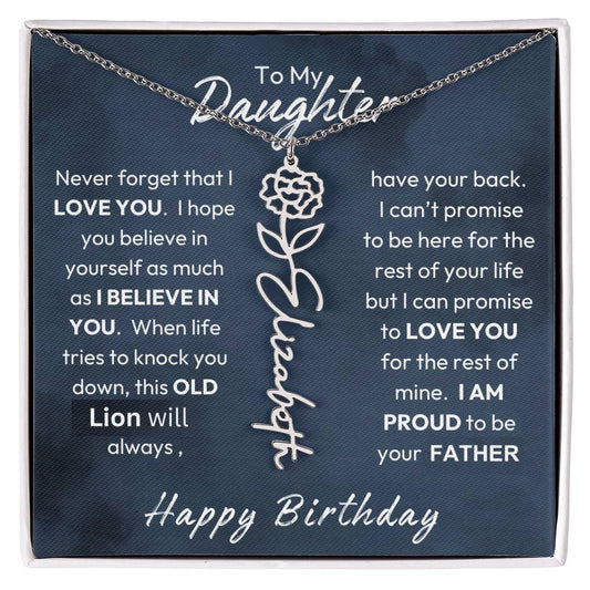 To My Daughter | Believe In Yourself | Birthday Gift From Dad