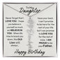 Father-Daughter |  Happy Birthday | Proud To Be Your Father | Birth Flower