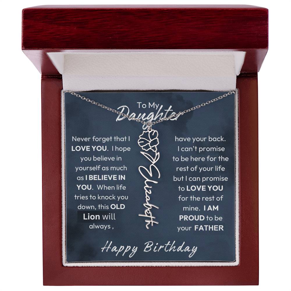 To My Daughter | Believe In Yourself | Birthday Gift From Dad